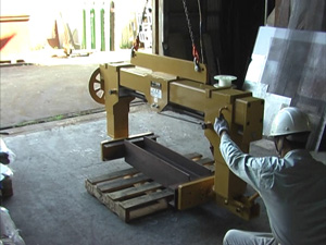 クランプ式反転機　ストレート　フリー調整　STR-500